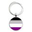 Schlüsselbund silber 'asexuell'