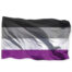 Flagge 'asexuell' 90 x 150 cm