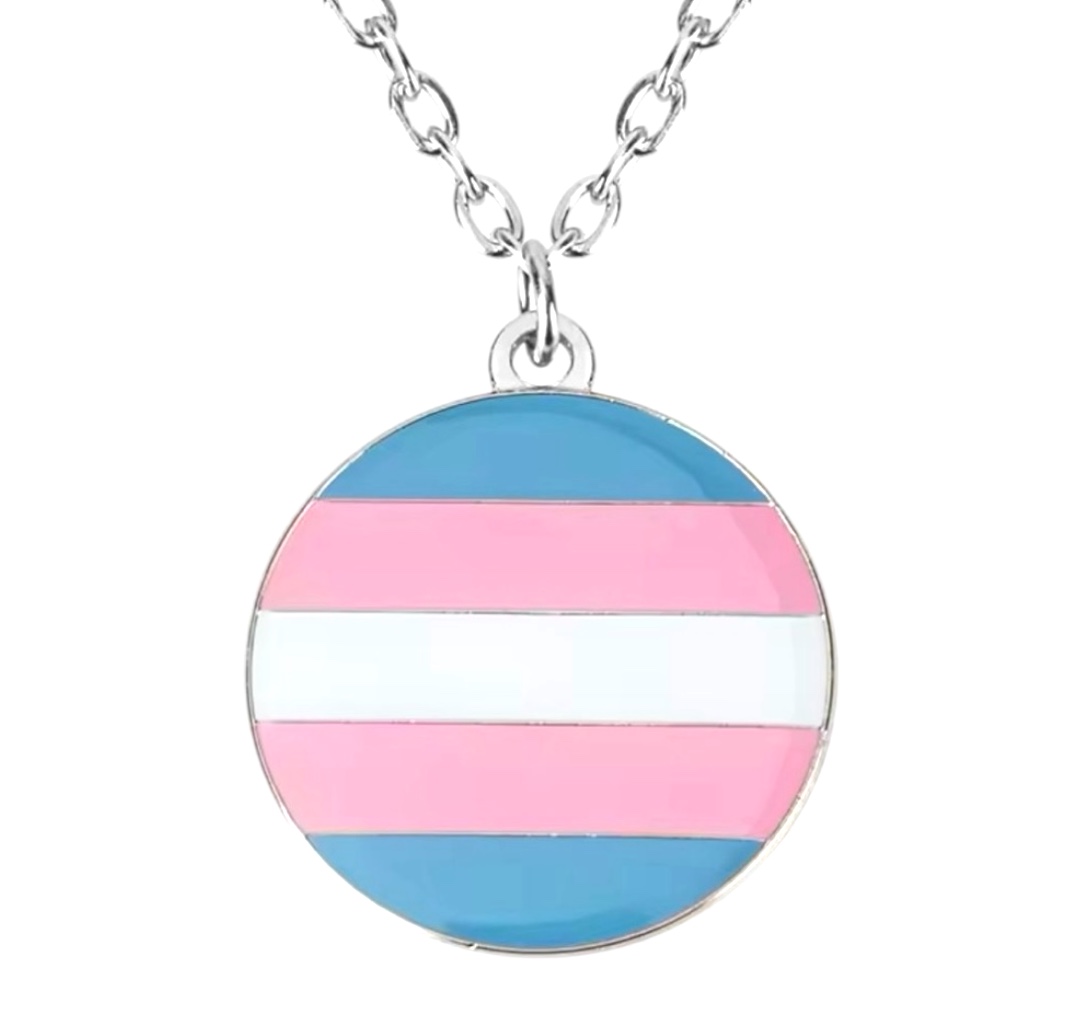 Halskette Silber 'trans'