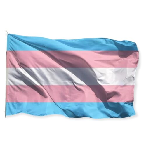 Flagge 'trans' 90 x 150 cm