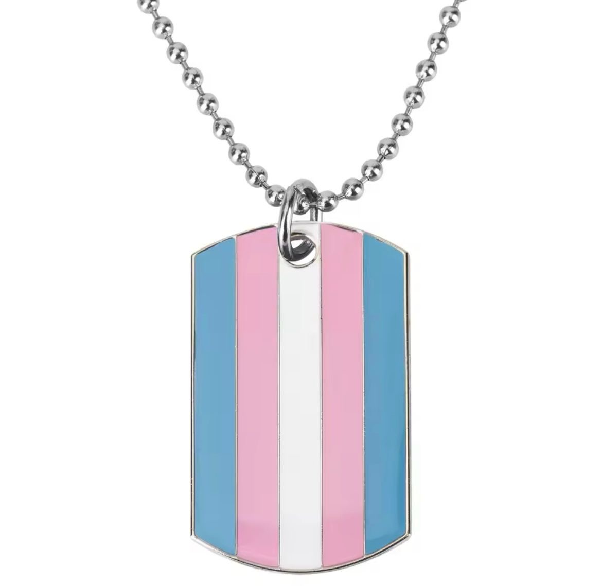 Halskette Tag 'Trans'