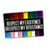 Anstecknadel 'Respect'