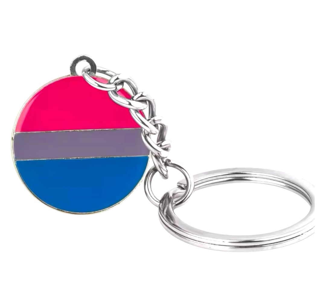 Schlüsselanhänger 'bisexuell'