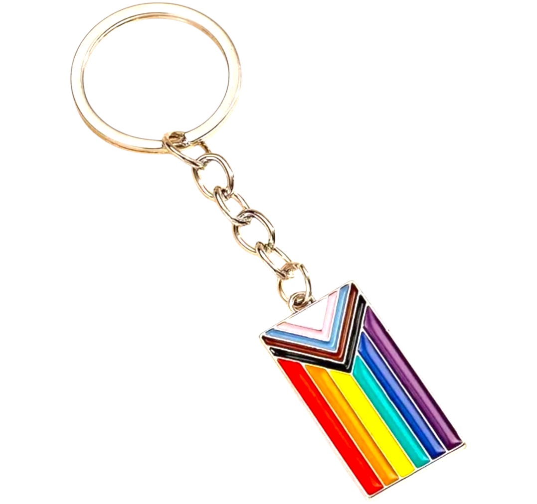 Schlüsselanhänger Flagge 'progress'