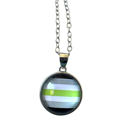 Halskette Silber 'agender'